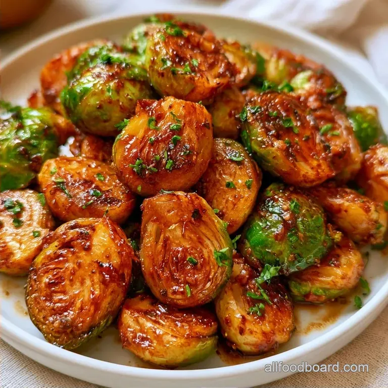 Crispy Air Fried Brussels Sprouts