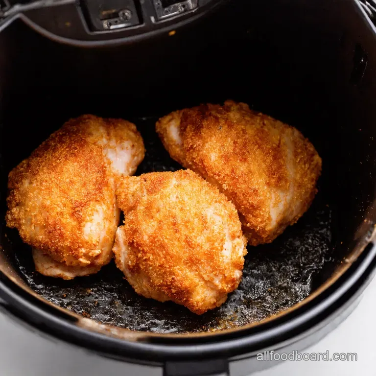 Air Fryer Boneless Skinless Chicken Thighs Crispy Juicy Perfection presentation