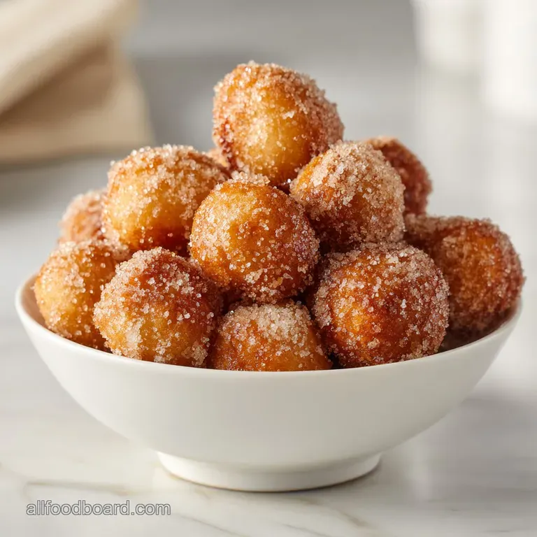 Sweet Air Fryer Churro Bites Recipe