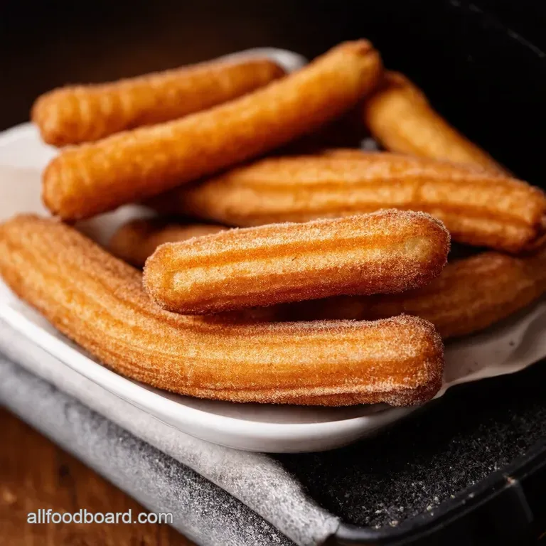 Air Fryer Churro Magic Crispy CinnamonSugar Delights
