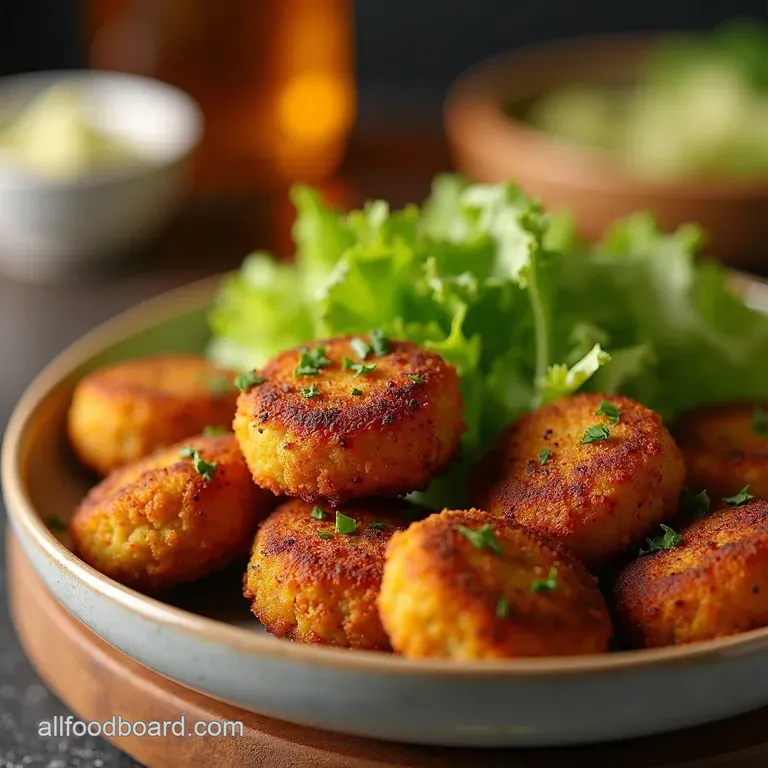 Air Fryer Falafel Crispy Healthy Bites presentation