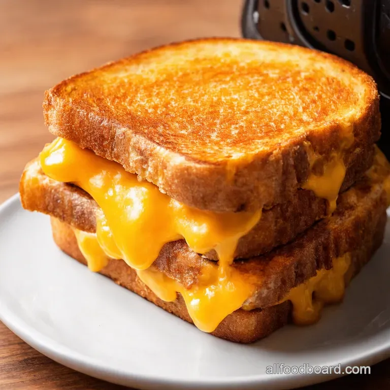 Air Fryer Grilled Cheese The Cheesy Crispness You Crave