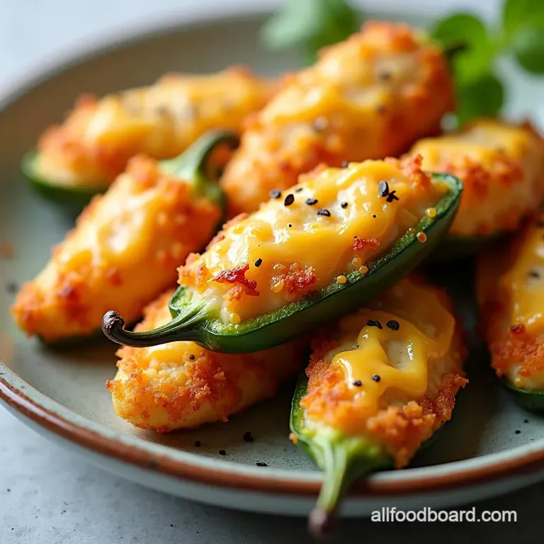 Air Fryer Jalapeño Popper Perfection