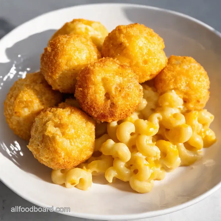 Air Fryer Mac and Cheese Balls Crispy Bites Air Fryer Mac Cheese Balls Crispy Cheesy Bites of Heaven