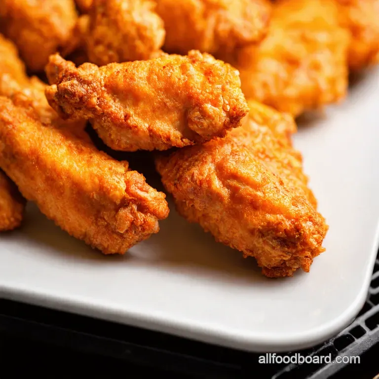 Air Fryer Nashville Hot Chicken Tenders A Fiery Finger Food Fiesta presentation