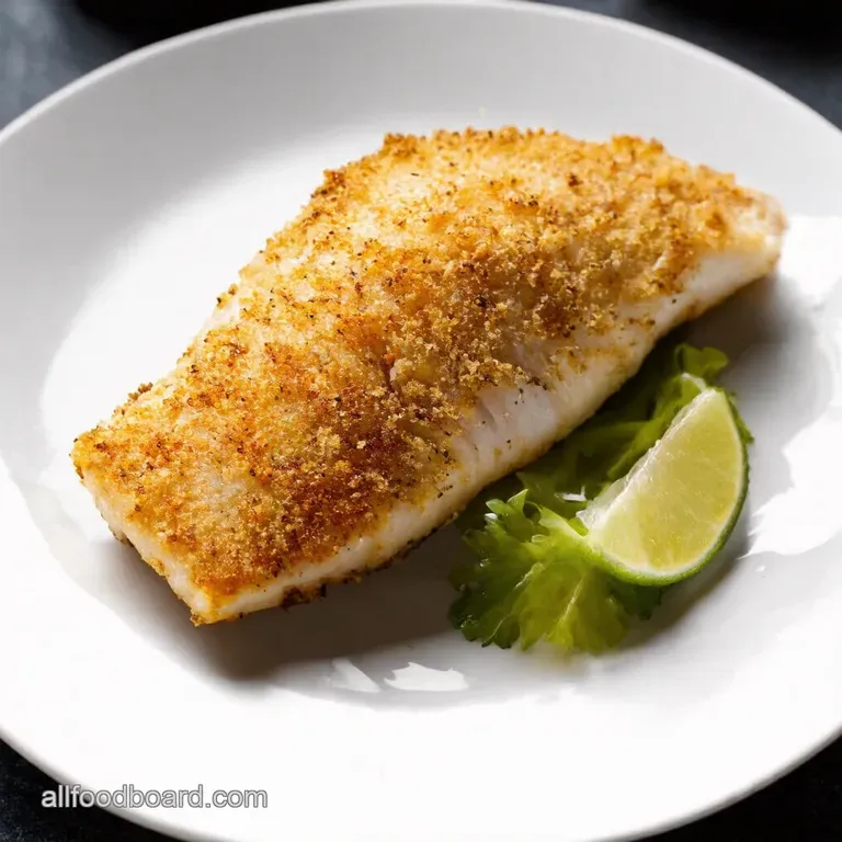 AlmondCrusted Tilapia with LemonDill Sauce