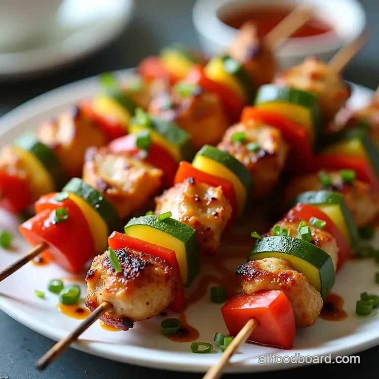 Aloha Skewers Easy Hawaiian Teriyaki Chicken Kabobs