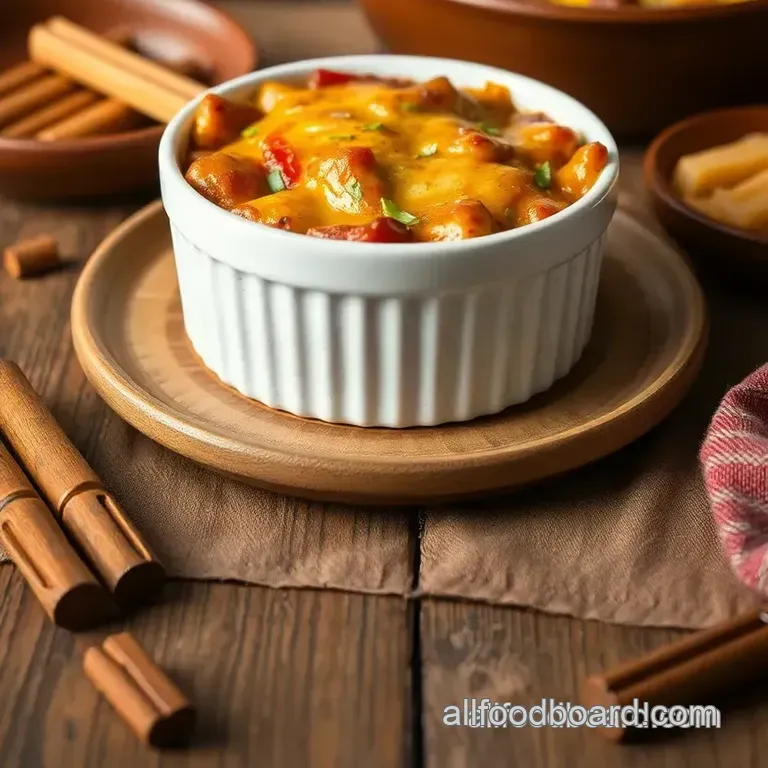 Bake Ground Beef Amish Casserole Delight presentation