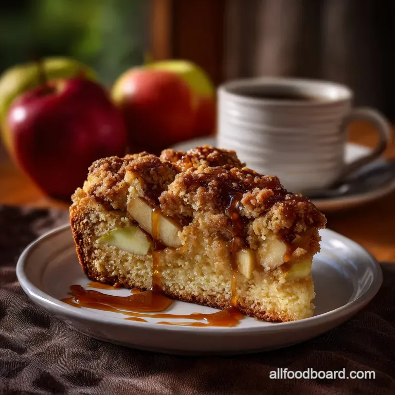 Apple Coffee Cake a Slice Of: Moist & Velvety presentation