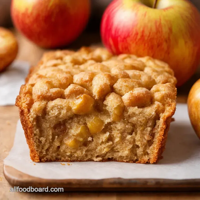 Apple Fritter Bread A Slice of Autumn Bliss presentation