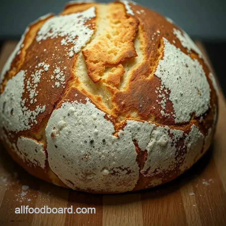Artisan Sourdough Bread: A Rustic Delight at Home presentation