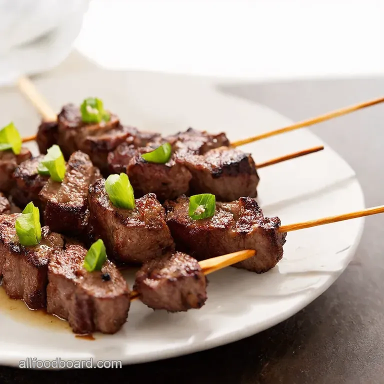 Asian Steak Skewers Umami on a Stick So Easy