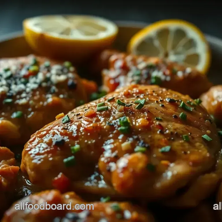Juicy Aussie Chicken with Zesty Lemon Myrtle Marinade