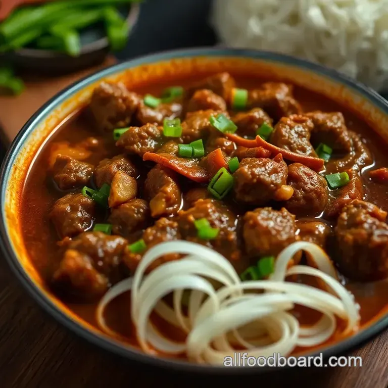 Authentic Beef Rendang: A Flavorful Journey to Indonesia presentation