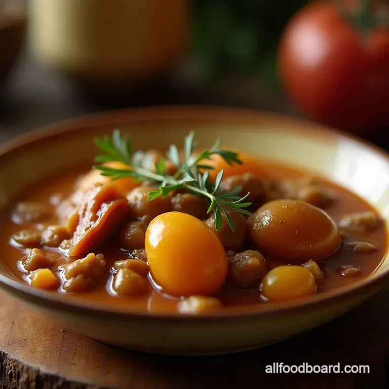 The True Taste of Poland SlowSimmered Bigos Hunters Stew presentation