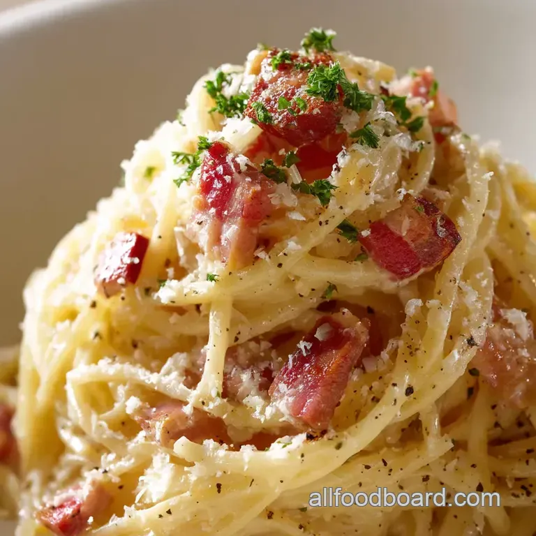 Authentic Carbonara: A Taste of Rome at Home presentation