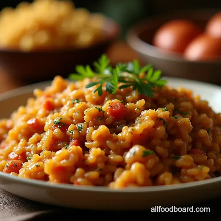 Louisiana Dirty Rice The Authentic Bayou Classic presentation