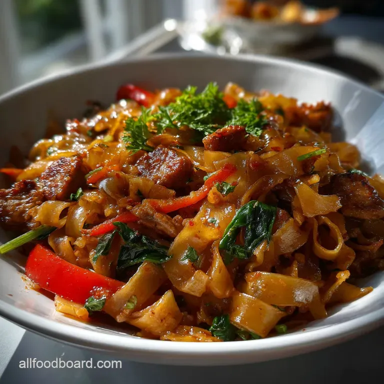 Mastering Authentic Pad Kee Mao Recipe Drunken Noodles Stree