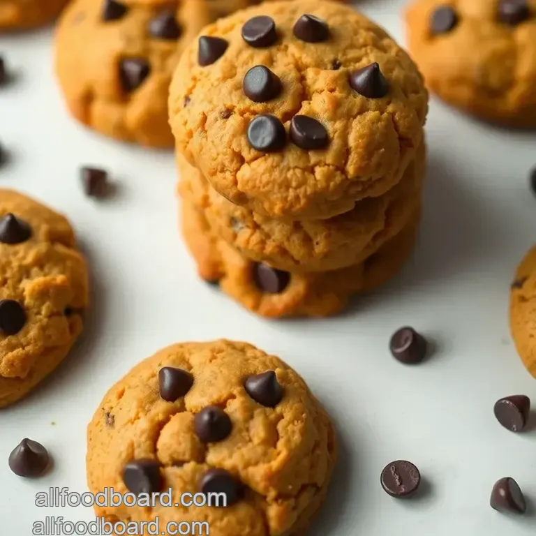 Autumn Delight: Pumpkin Cake Mix Cookies presentation