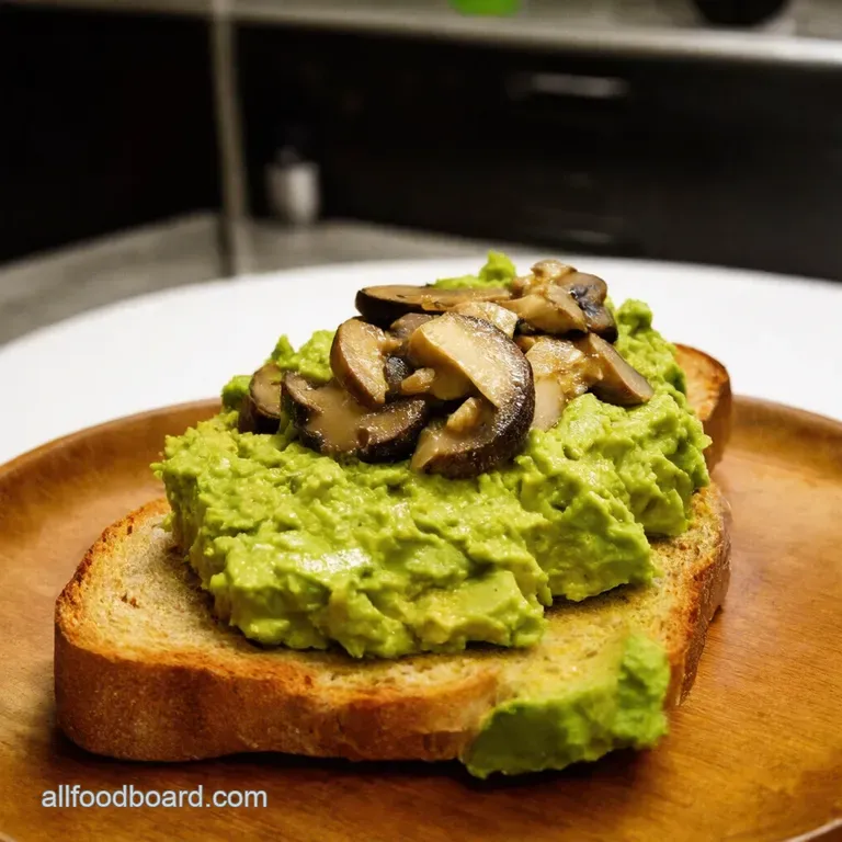 Avocado Garlicky Mushroom Toast the Toast That Does the Most presentation