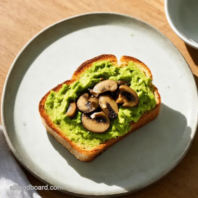Avocado Garlicky Mushroom Toast The Toast That Does the Most