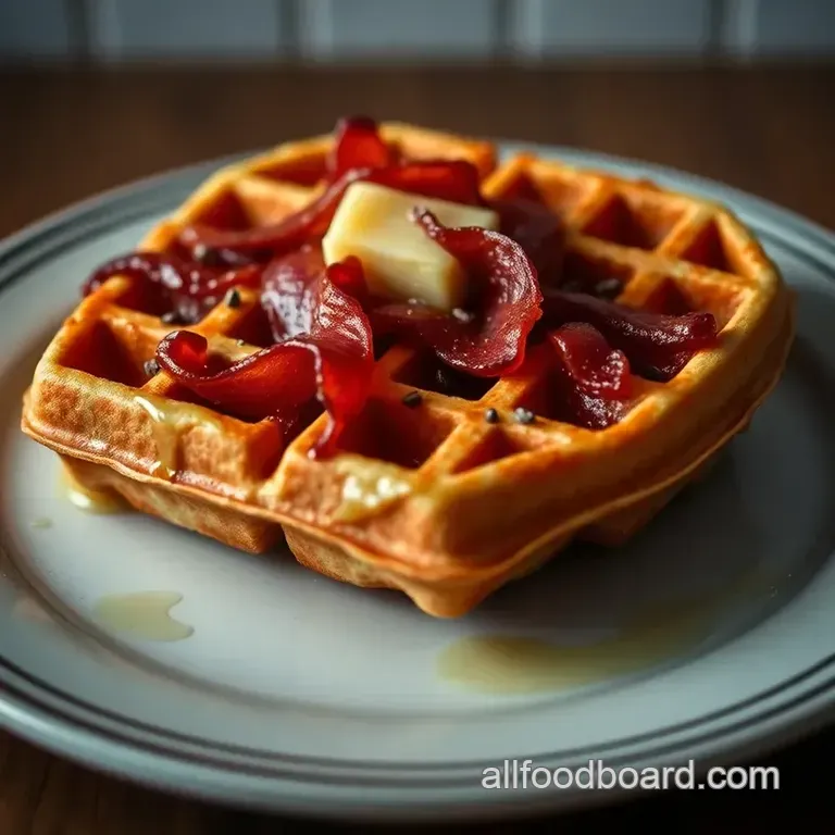 Bacon-Wrapped Wonder Waffles presentation