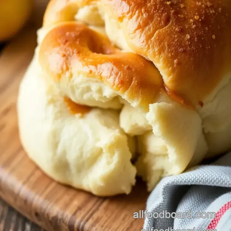 Apple Cinnamon Brioche Rolls presentation
