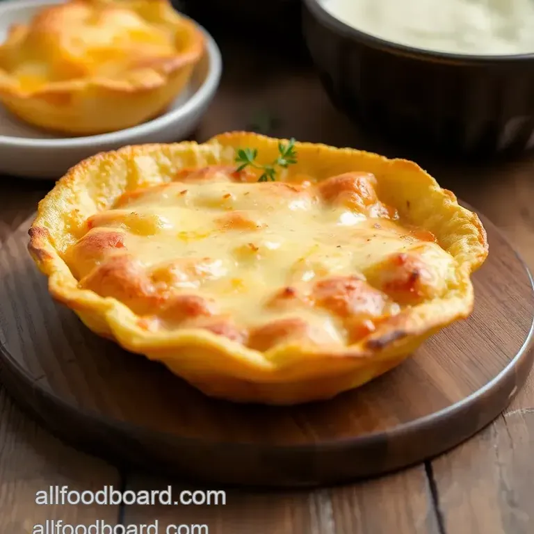Cheesy Potato Puffs: Quick & Irresistible Bites presentation