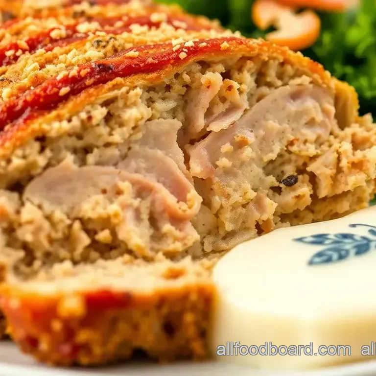 Chicken Cordon Bleu Meatloaf Marinara
