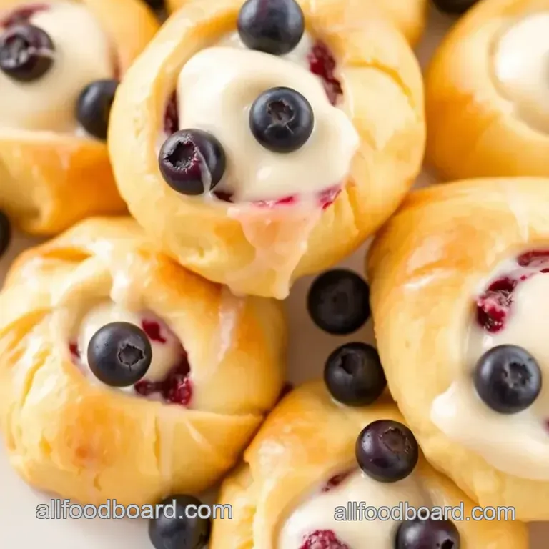 Crescent Roll Danish Ring presentation