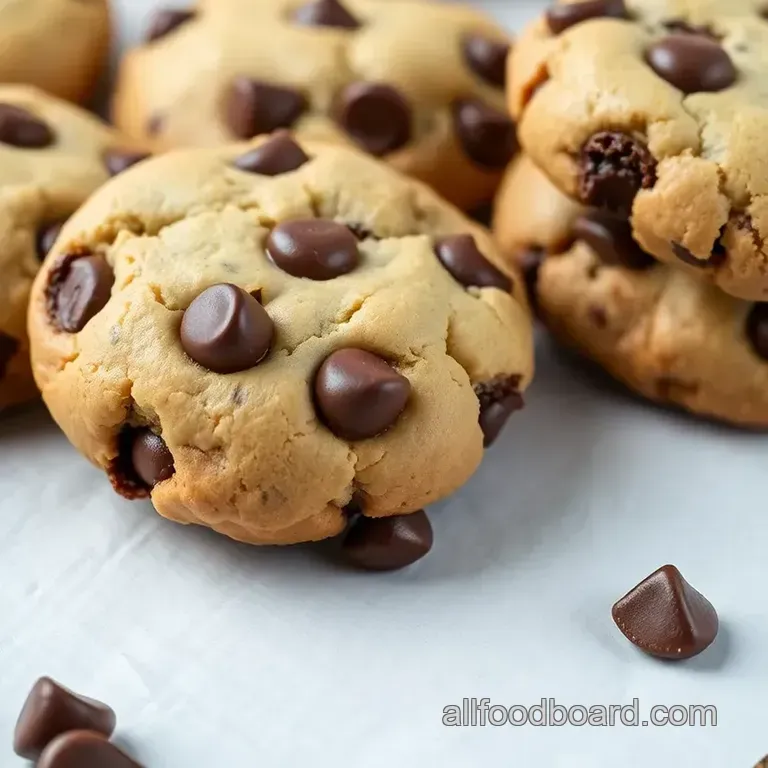 Disney-Style Chocolate Chip Cookies presentation