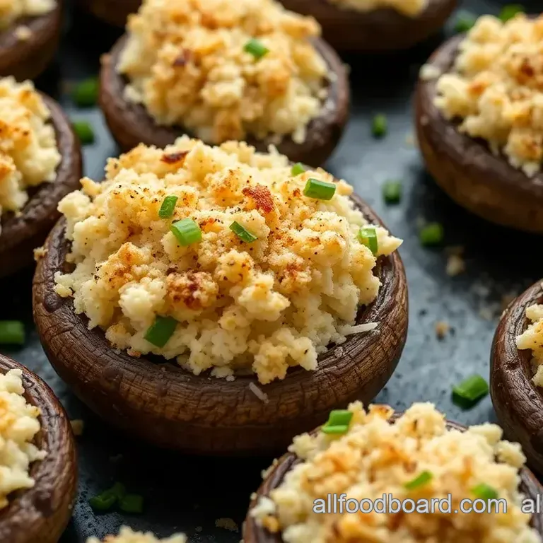 Bake Flavorful Stuffed Mushrooms