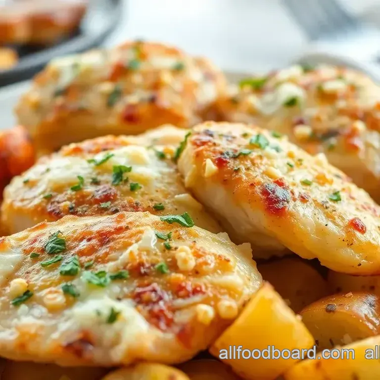Garlic Parmesan Chicken and Potatoes