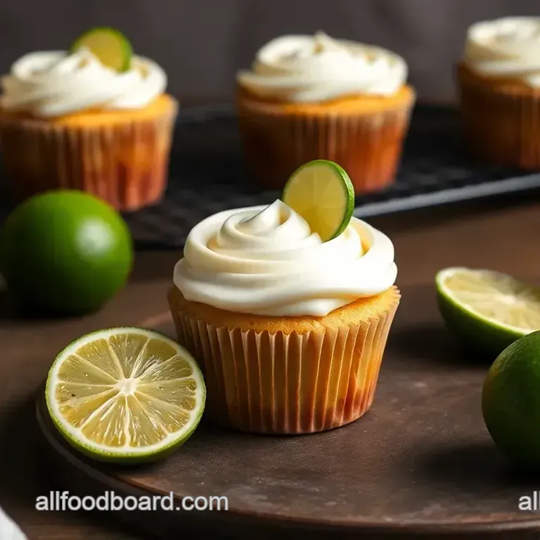 Delicious Key Lime Cupcakes - Sweet & Tangy Treat