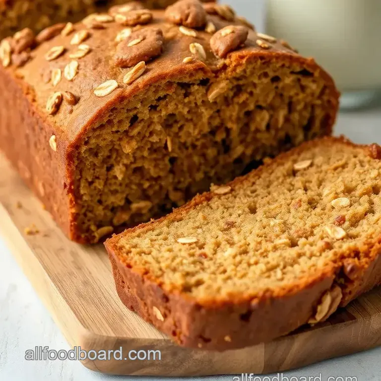 Oat Molasses Bread Recipe presentation