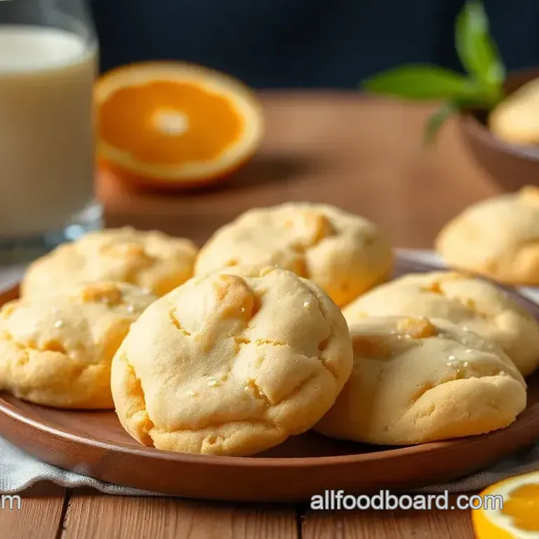 Deliciously Tender Bake Orange Ricotta Cookies
