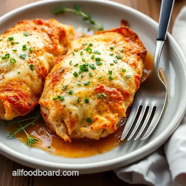 Longhorn' s Famous Parmesan Chicken presentation