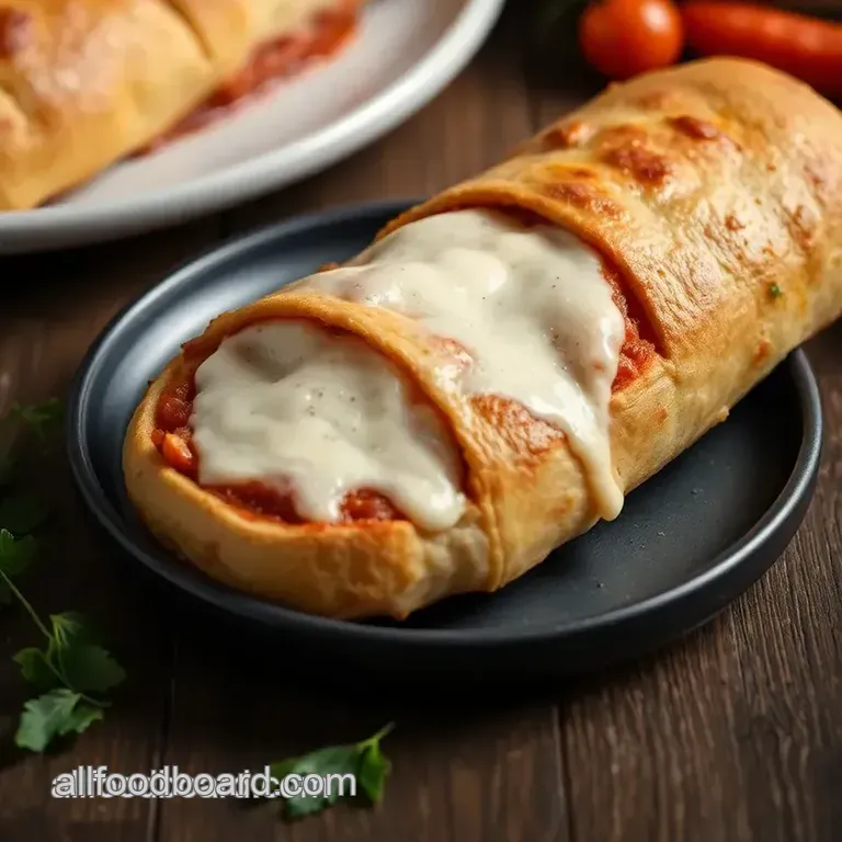 Bake Pepperoni Stromboli: Quick & Delicious! presentation