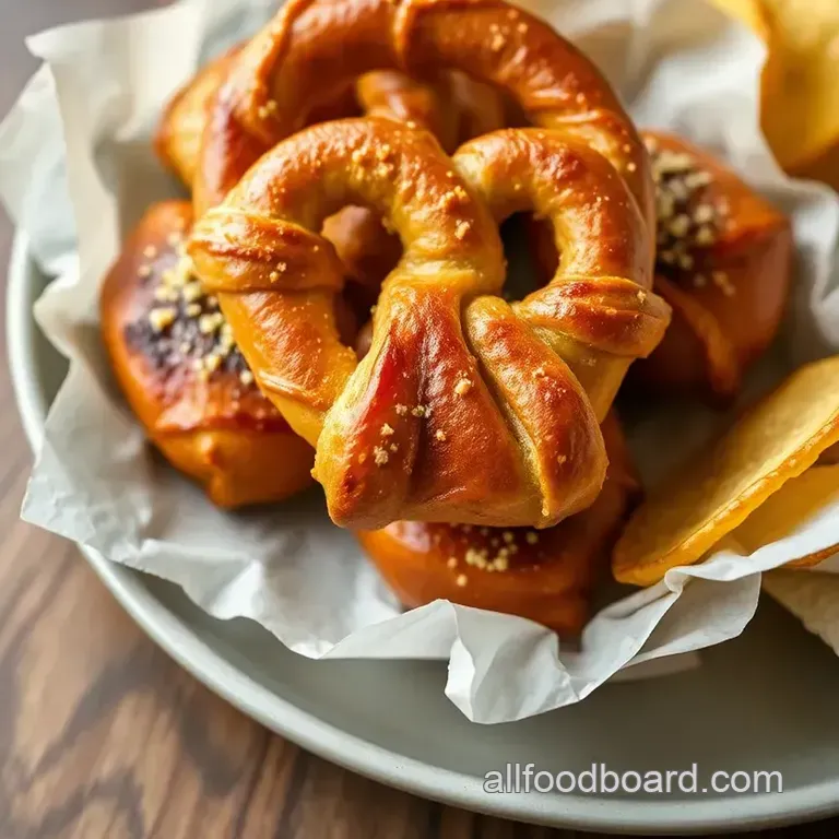 Potato Chip Pretzel Bites presentation