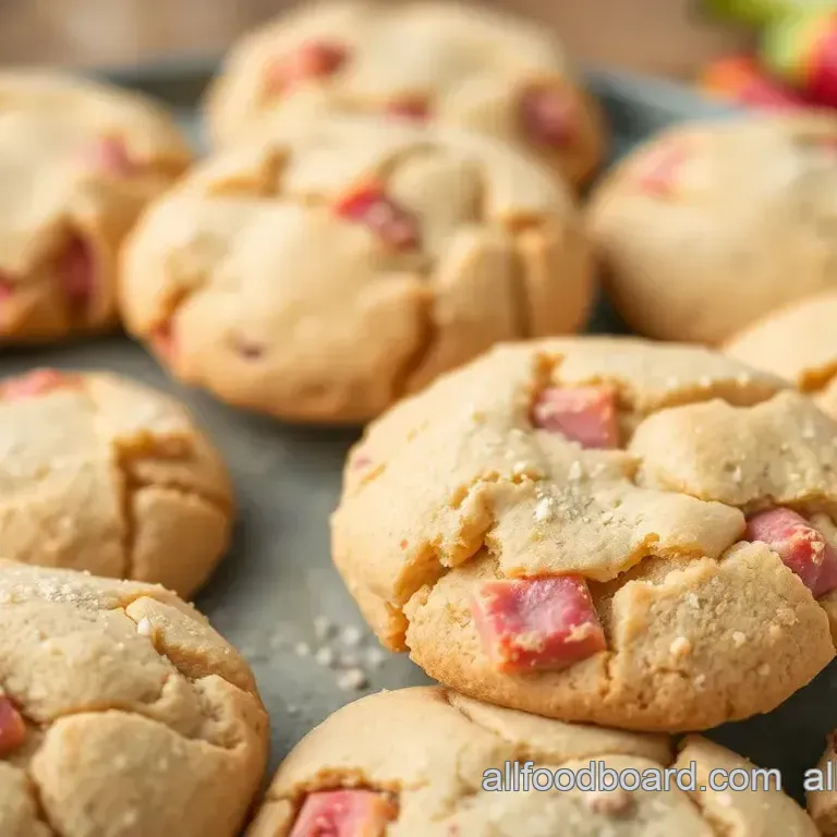 Delicious Rhubarb Cookies