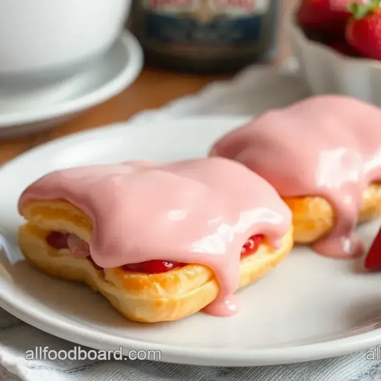 Strawberry Eclairs