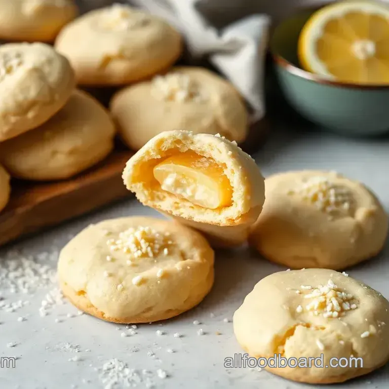 Stuffed Lemon Cookies