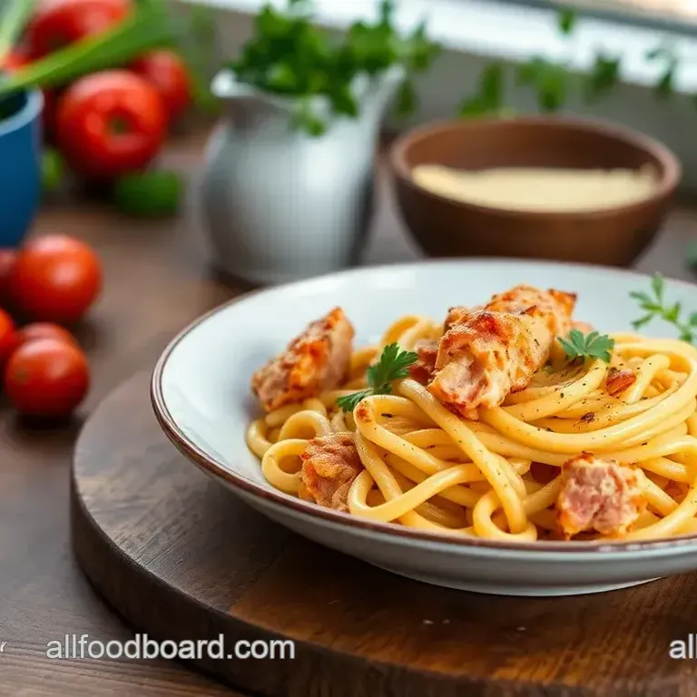 Bake Cavatappi Chicken & Ham Delight