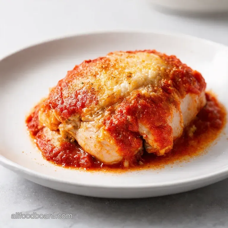 Baked Chicken Parmesan Comfort Food Baked Not Fried