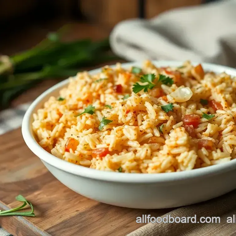 Easy & Cheesy Bake Rice with Onions & Cheese Delight: A Family Favorite Bake Rice with Onions & Cheese Delight
