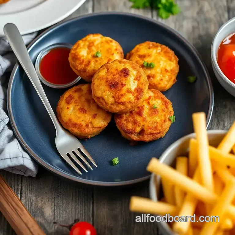 Baked Sausage Hashbrowns: Savory Bites presentation
