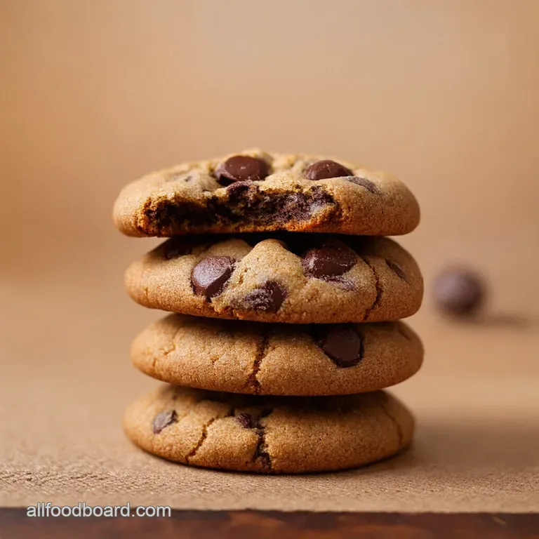 BakeryStyle Chocolate Chip Crush Cookies presentation