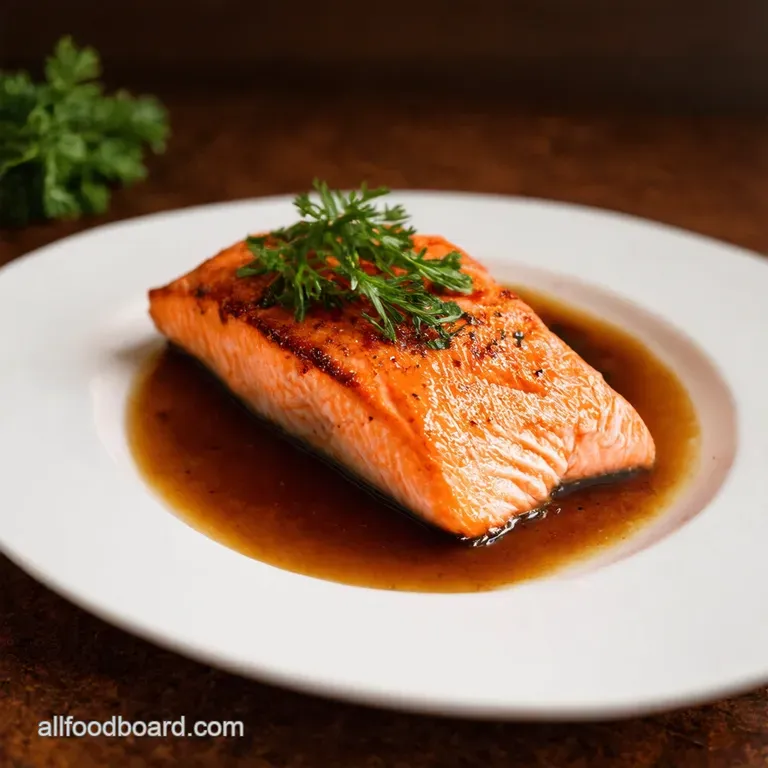 Balsamic Bliss Salmon A Weeknight Wonder presentation