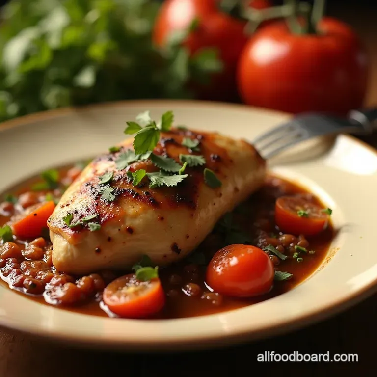 Setitandforgetit Tuscan Balsamic Chicken the Ultimate Weeknight Saviour presentation
