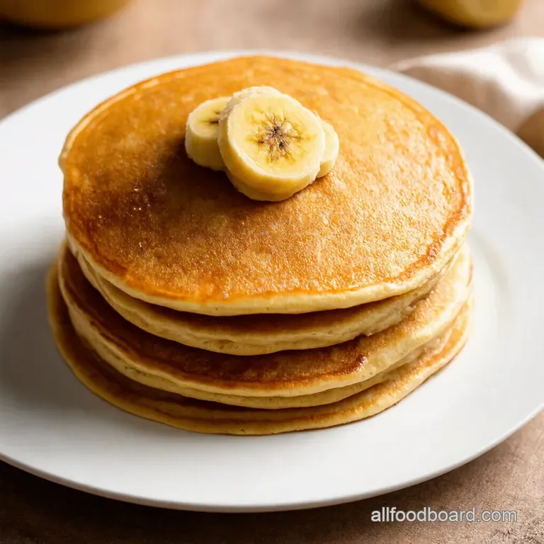 Fluffy Banana Pancakes That Will Wow Banana Bliss Recipe Banana Bliss Pancakes CloudLike Fluffiness